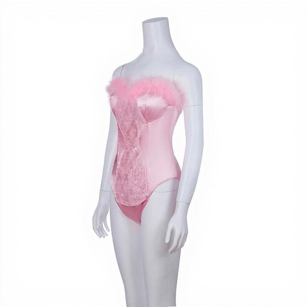 Elle Woods Pink Bunny Cosplay Costume