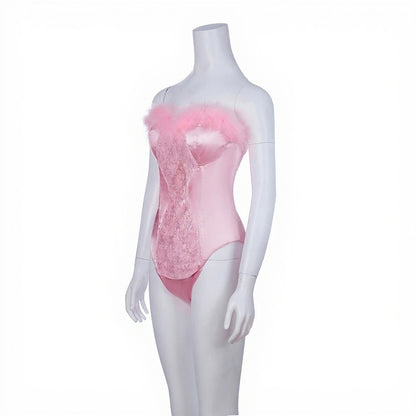 Elle Woods Pink Bunny Cosplay Costume