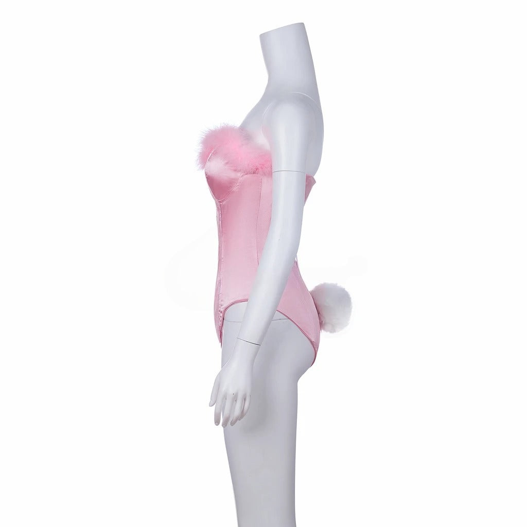 Elle Woods Pink Bunny Cosplay Costume