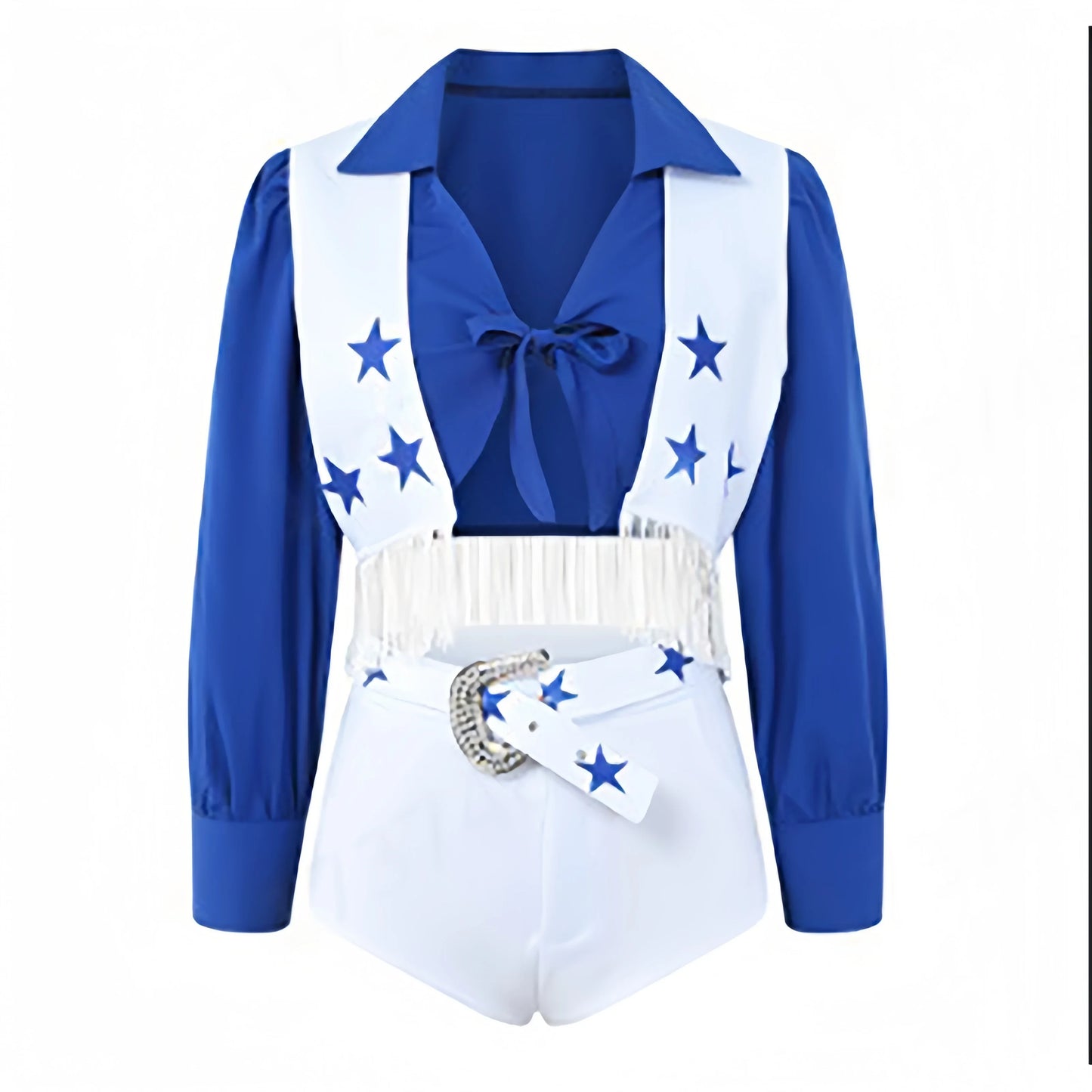Sexy Dallas-Style Cheerleader Costume