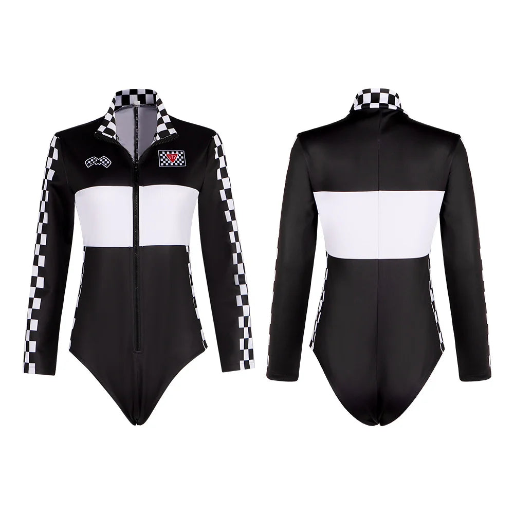 Women’s Race Car Driver Cosplay Costume