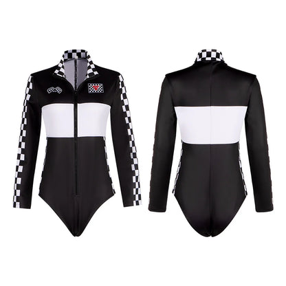 Women’s Race Car Driver Cosplay Costume