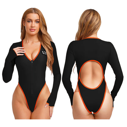 Women’s Prisoner Cosplay Jumpsuit