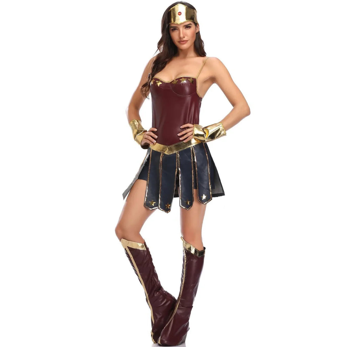 Warrior Gladiator Halloween Costume