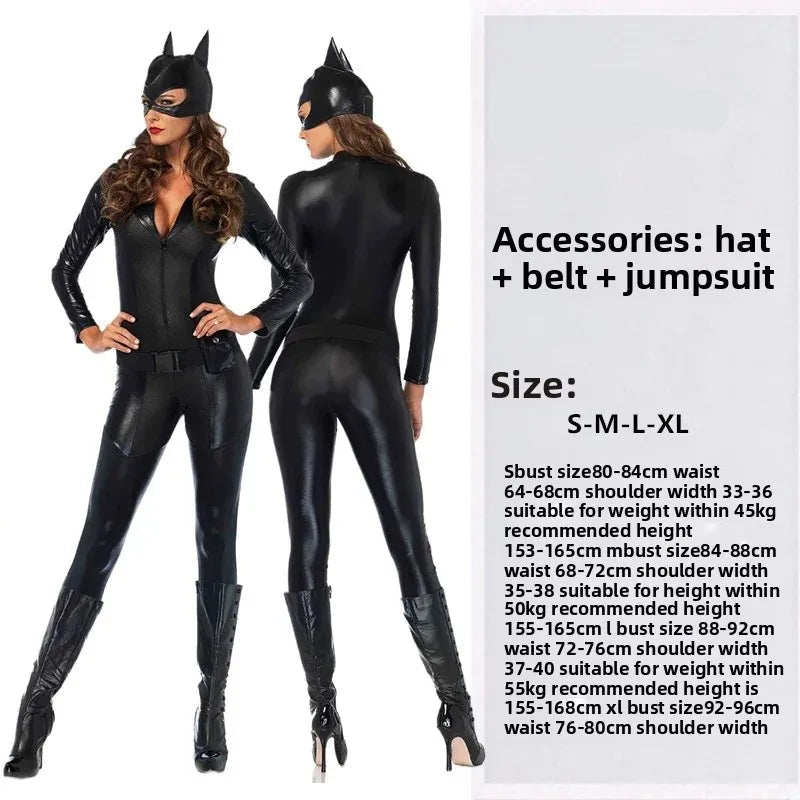 Sexy Catwoman Party Jumpsuit