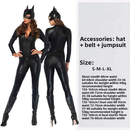Sexy Catwoman Party Jumpsuit