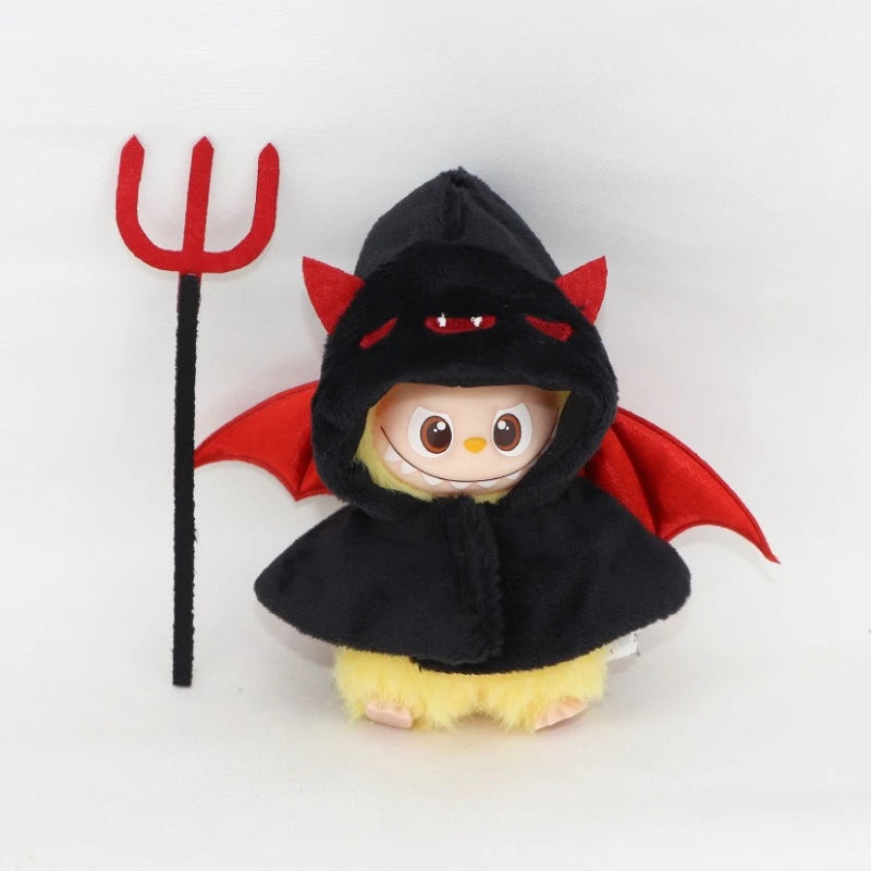 Labubu 4.0 Devil Cloak & Fork Outfit