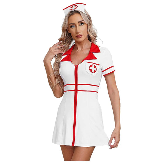 Sexy Nurse Cosplay Costume Set