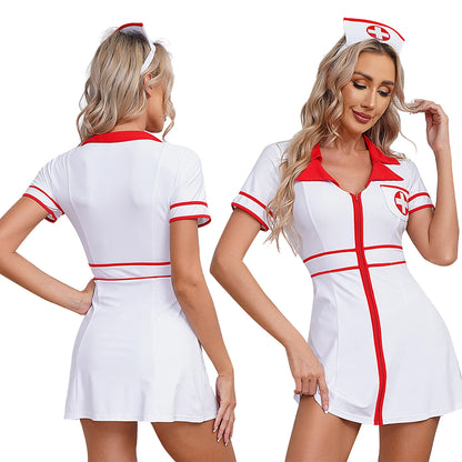 Sexy Nurse Cosplay Costume Set