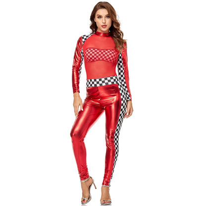 Sexy Race Car Driver Cosplay Costume
