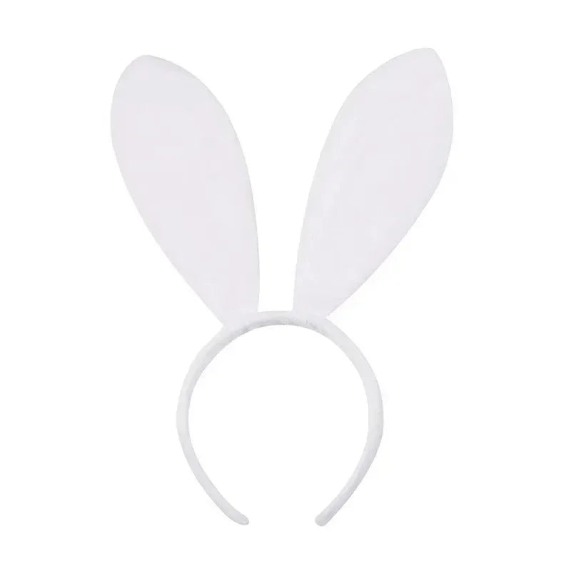 Leather Bunny Ear Headband