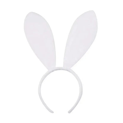 Leather Bunny Ear Headband