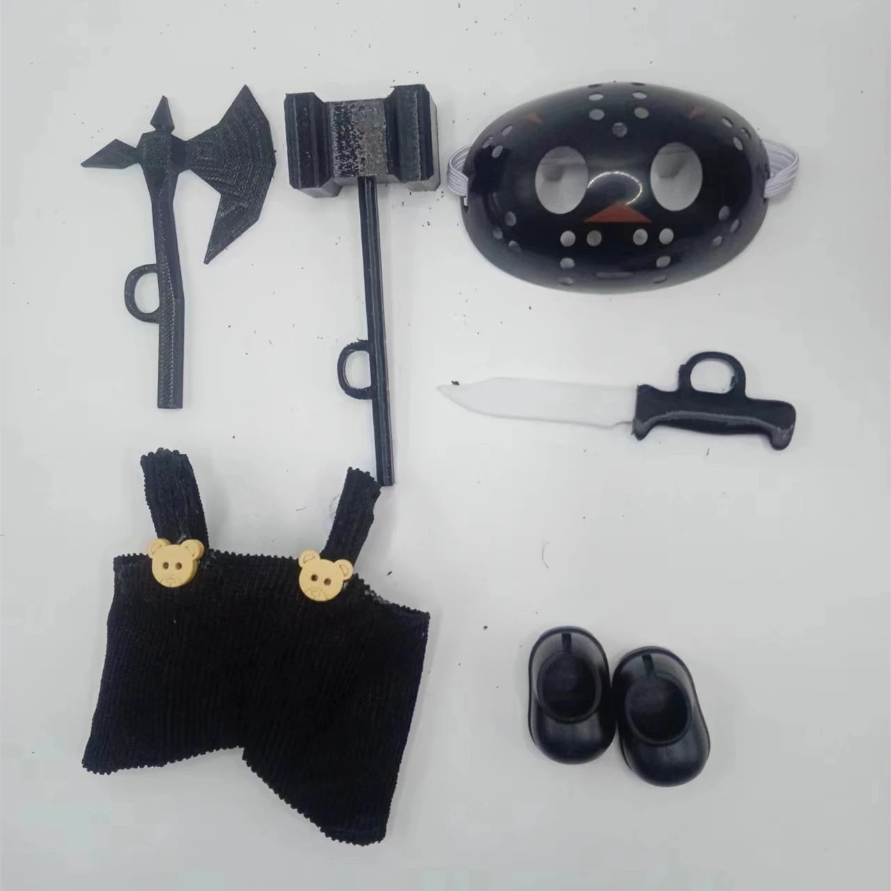 Labubu Doll Accessories & Clothes – Horror Outfit