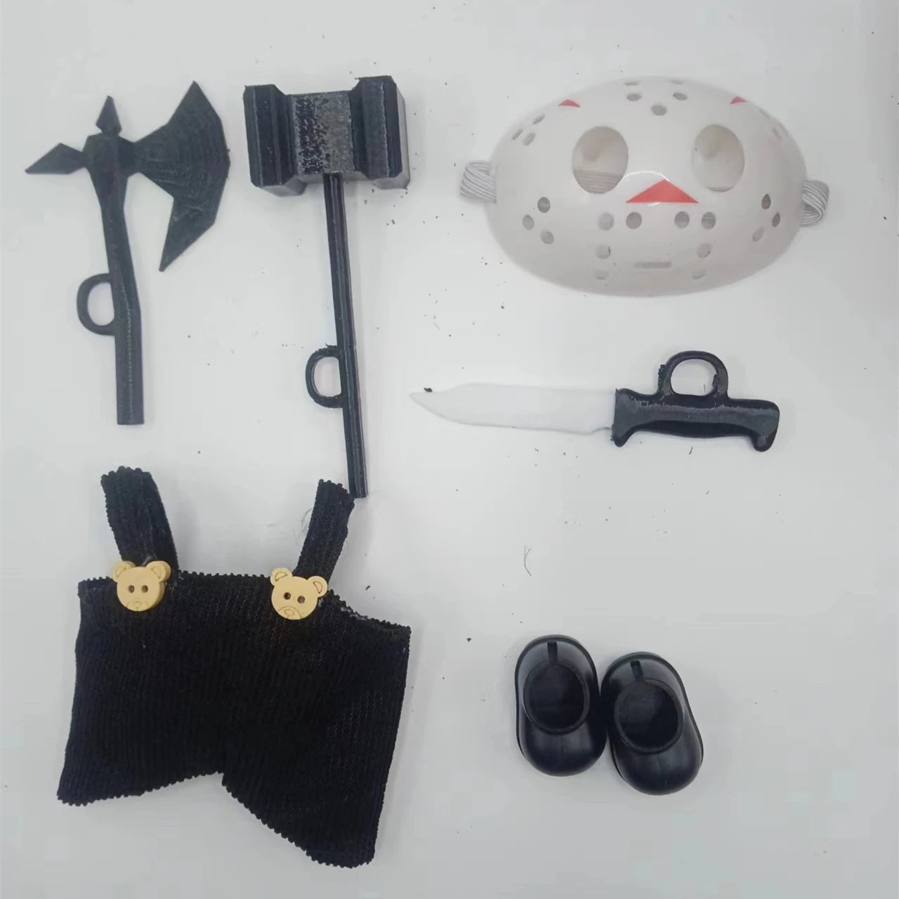Labubu Doll Accessories & Clothes – Horror Outfit