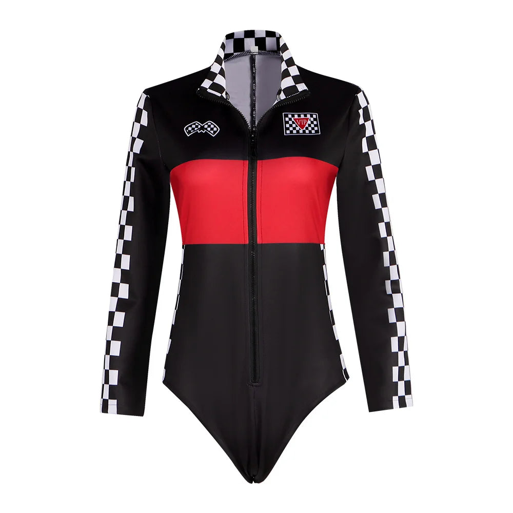 Women’s Race Car Driver Cosplay Costume