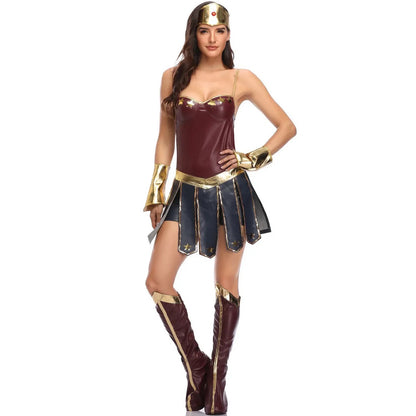 Warrior Gladiator Halloween Costume