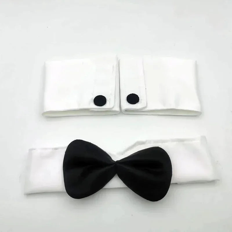 Leather Bunny Ear Headband