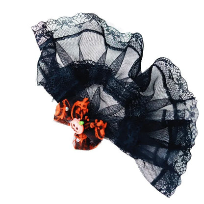 Labubu Doll Halloween Pumpkin Outfit with Hat