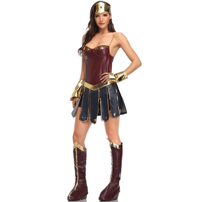Warrior Gladiator Halloween Costume