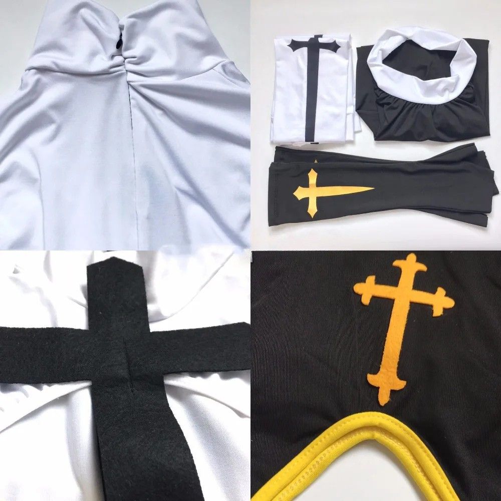 Sexy Nun Cosplay Costume
